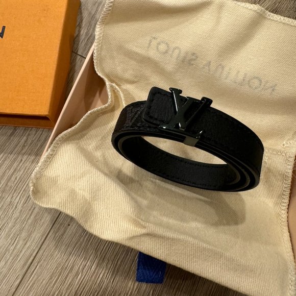 100% Authentic Louis Vuitton LV INITIALES 14MM REVERSIBLE BRACELET - Picture 4 of 6